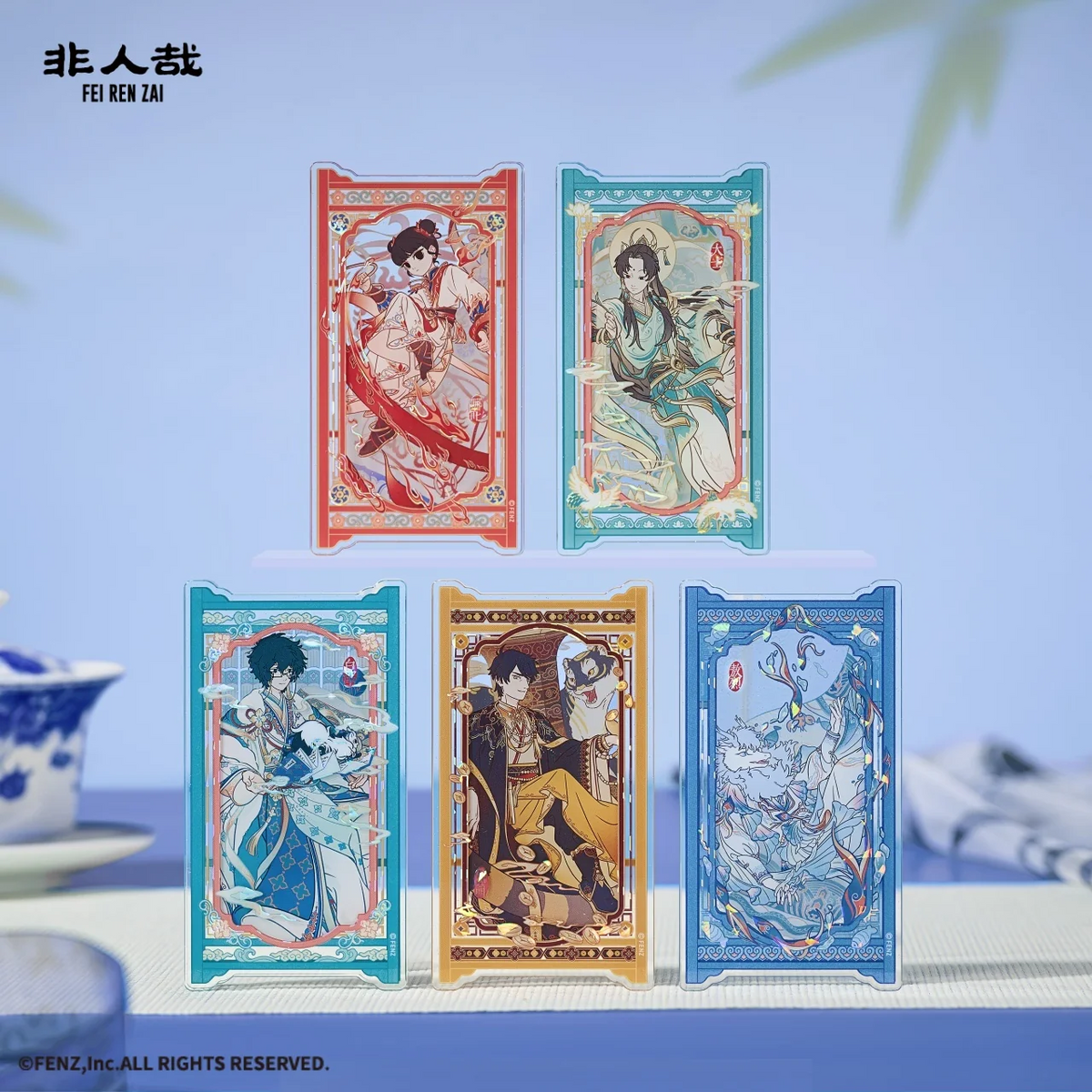 FEI REN ZAI × Jingdezhen Blind Box - Acrylic Fridge Magnet