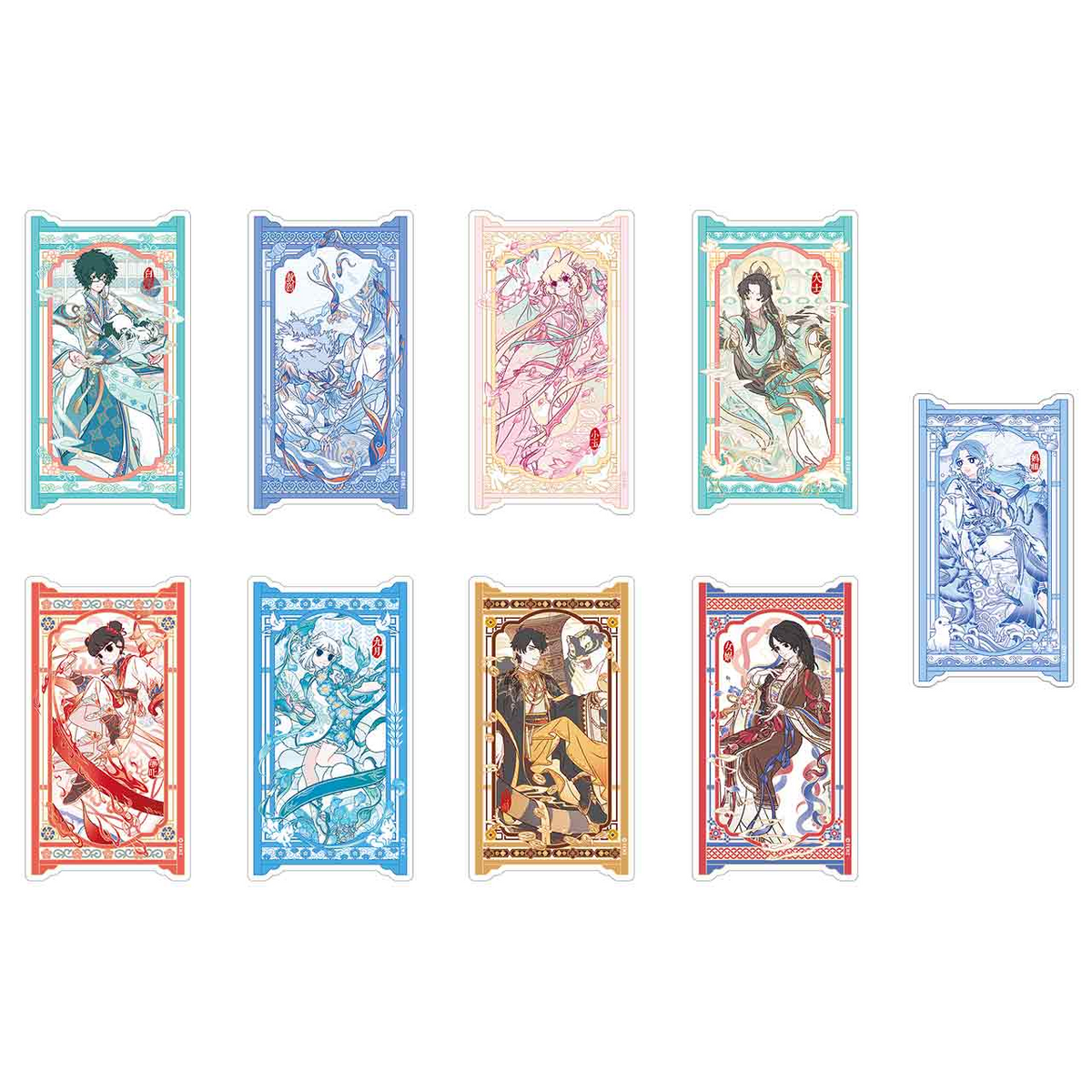 FEI REN ZAI × Jingdezhen Blind Box - Acrylic Fridge Magnet