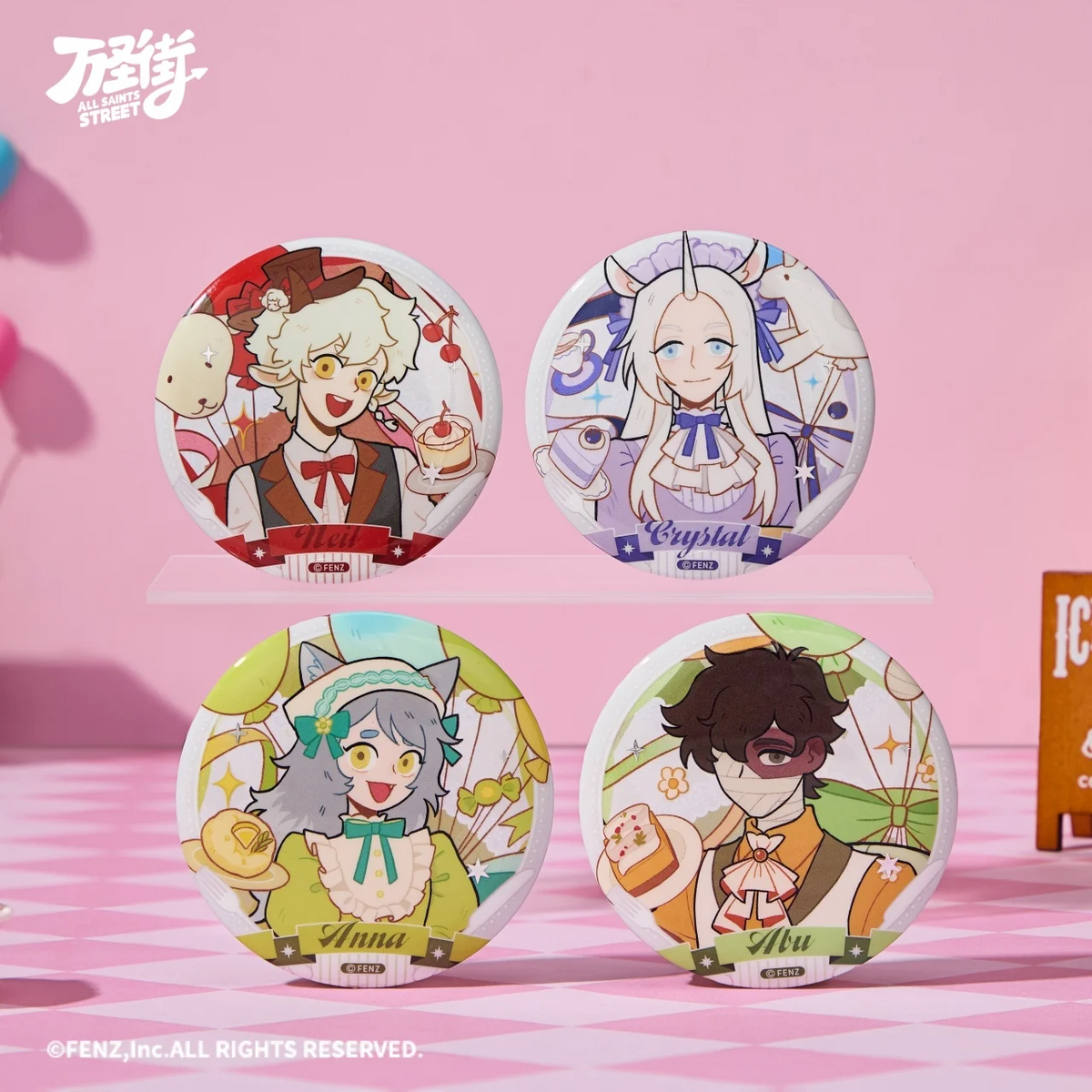 ALL SAINTS STREET - Sweet Invitation Series Blind Box - Badge
