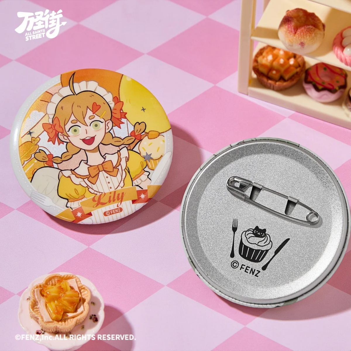 ALL SAINTS STREET - Sweet Invitation Series Blind Box - Badge
