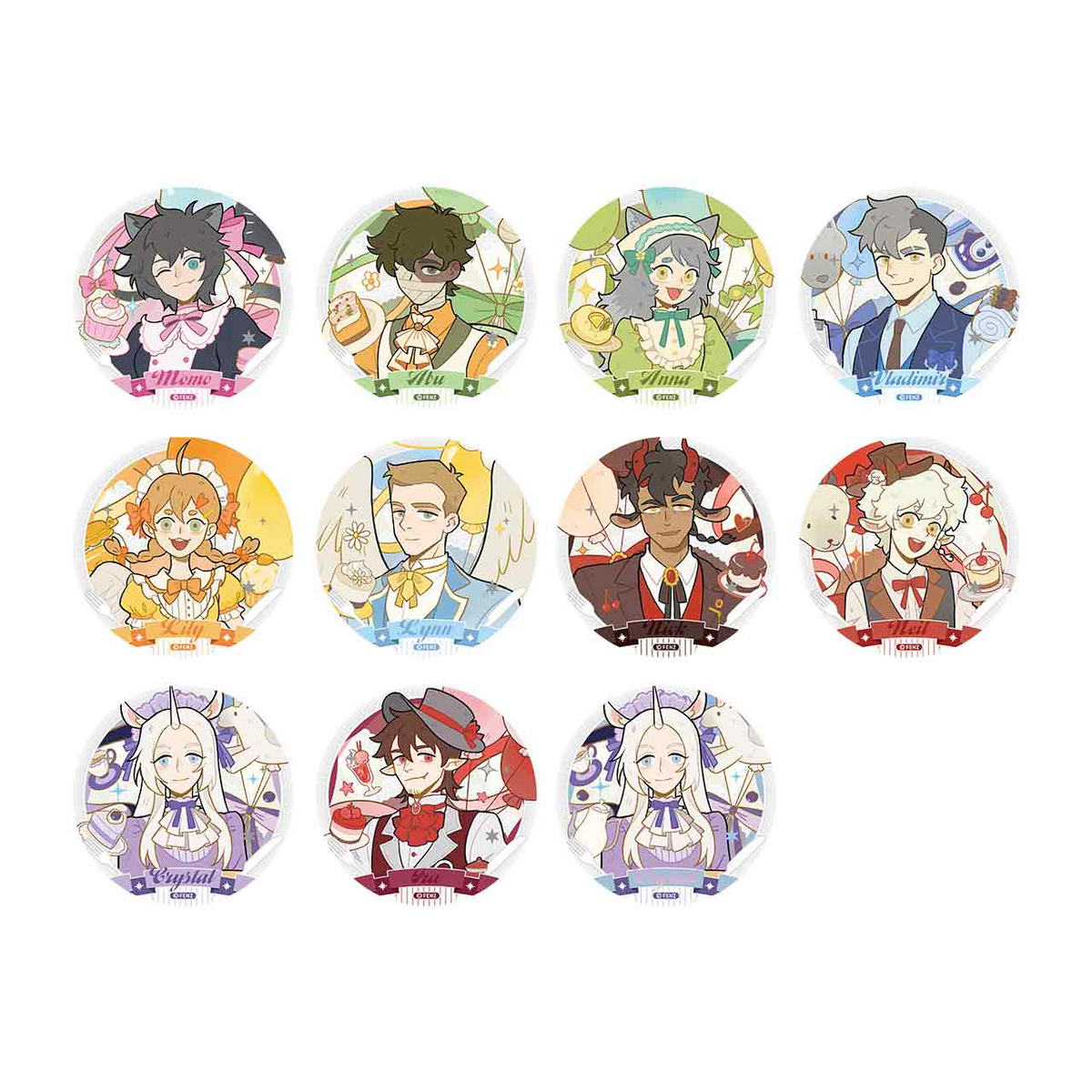 ALL SAINTS STREET - Sweet Invitation Series Blind Box - Badge