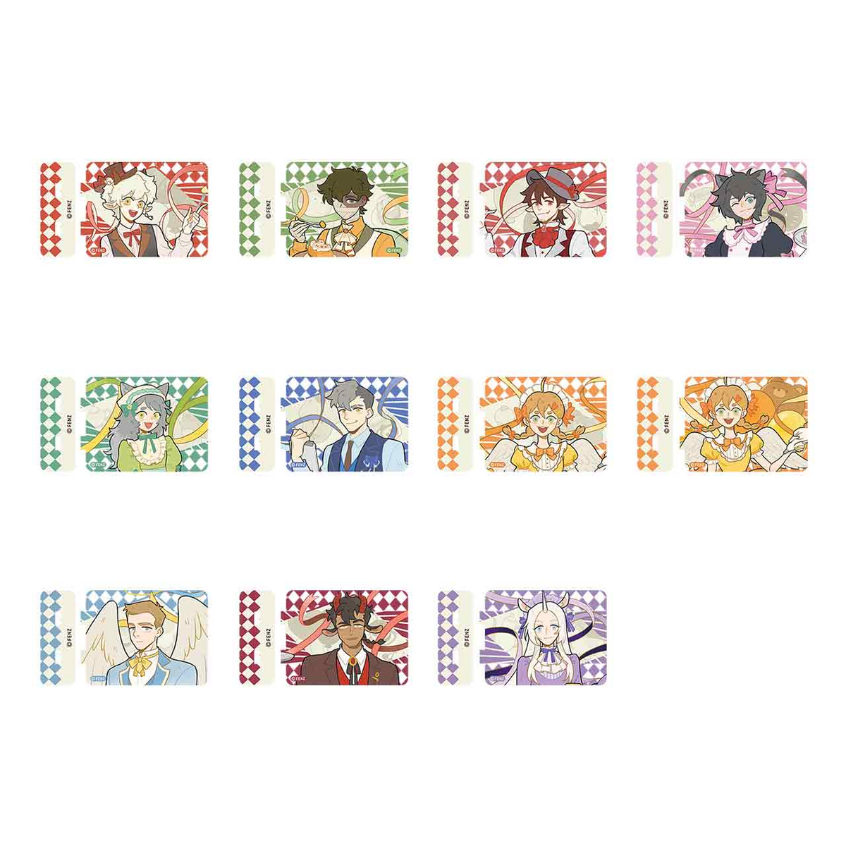 ALL SAINTS STREET - Sweet Invitation Series Blind Box - Acrylic Fridge Magnet