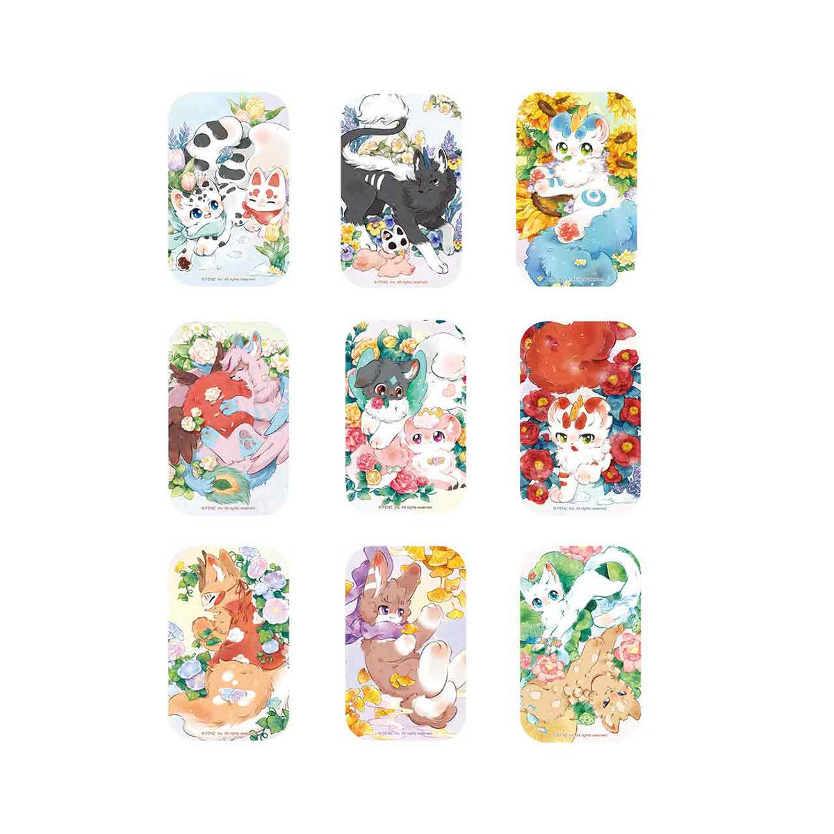 FABULOUS BEASTS Walking Nature Collection Blind Box - Badge