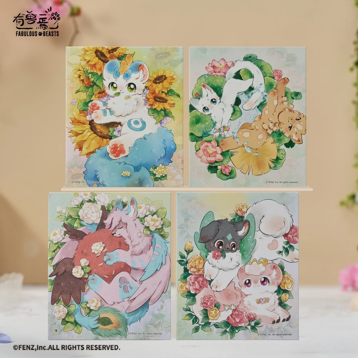 FABULOUS BEASTS Walking Nature Collection Blind Box - Shikishi Art Board