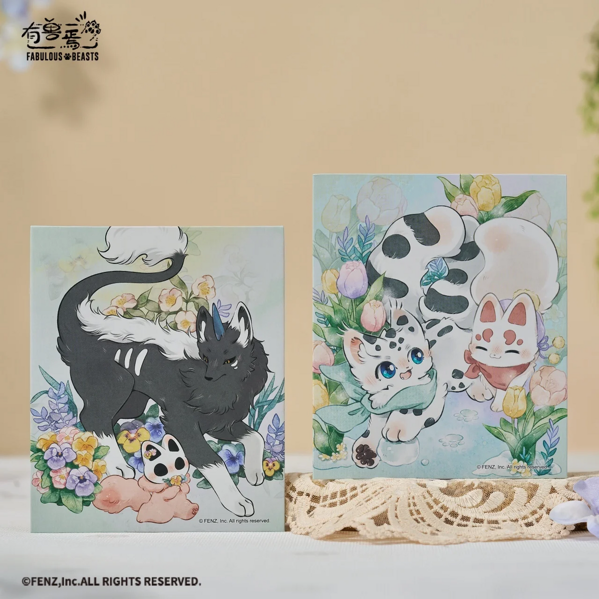 FABULOUS BEASTS Walking Nature Collection Blind Box - Shikishi Art Board