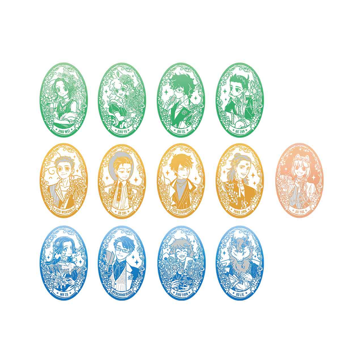 FEI REN ZAI 11th Anniversary Collection Blind Box - Metal Badge