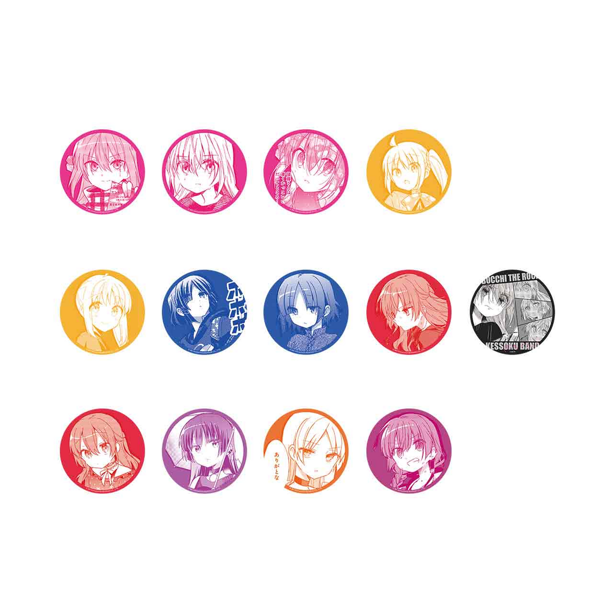 BOCCHI THE ROCK! - Original Art Classic Series Blind Box - Badge