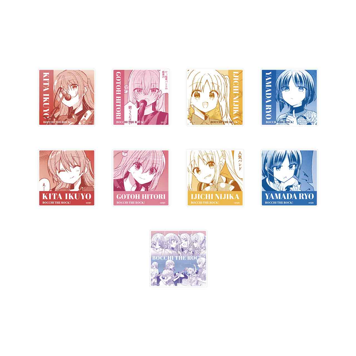 BOCCHI THE ROCK! - Original Art Classic Series Blind Box - Acrylic Coaster