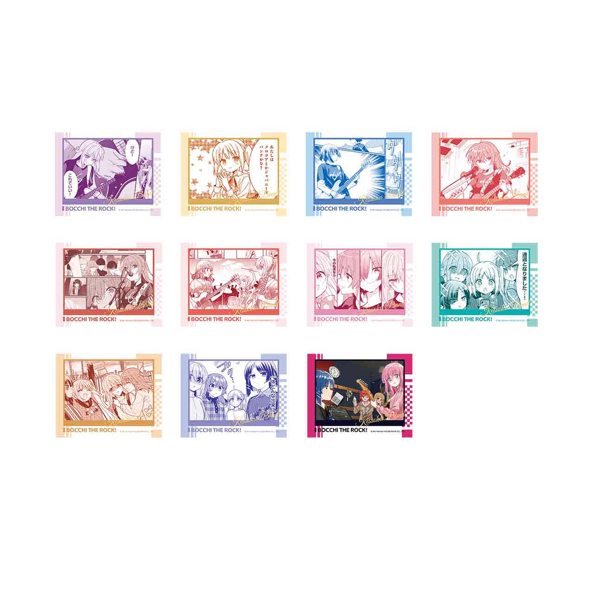 BOCCHI THE ROCK! - Original Art Classic Series Blind Box - Instant Photo-Style Trading Cards