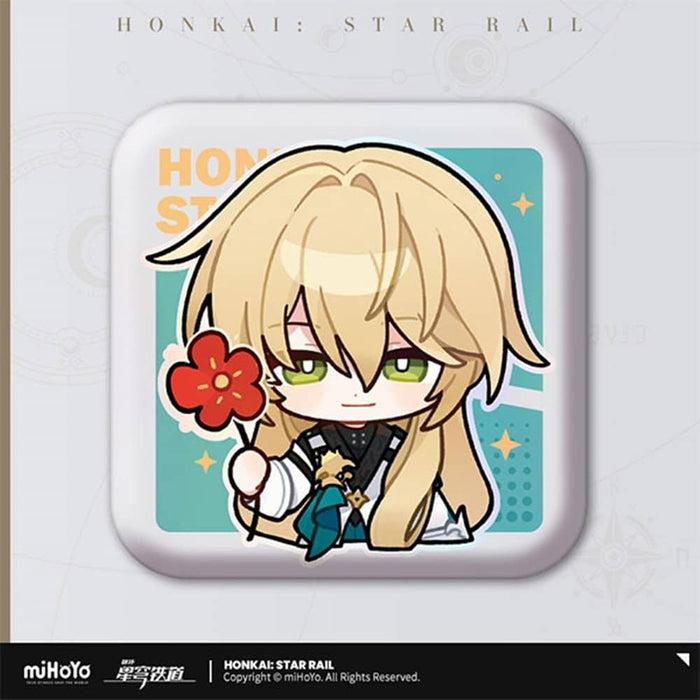 HONKAI STAR RAIL POM-POM PAVILLION SERIES SQUARE TIN BADGE