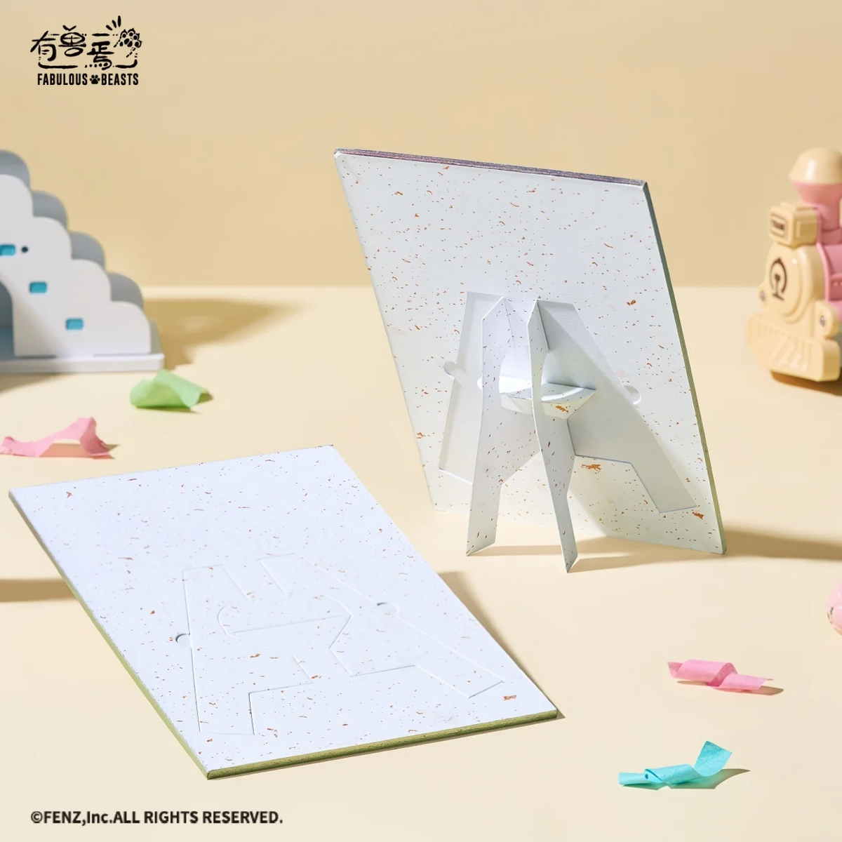 FABULOUS BEASTS Fluffy Paradise Series Blind Box - Shikishi Art Board