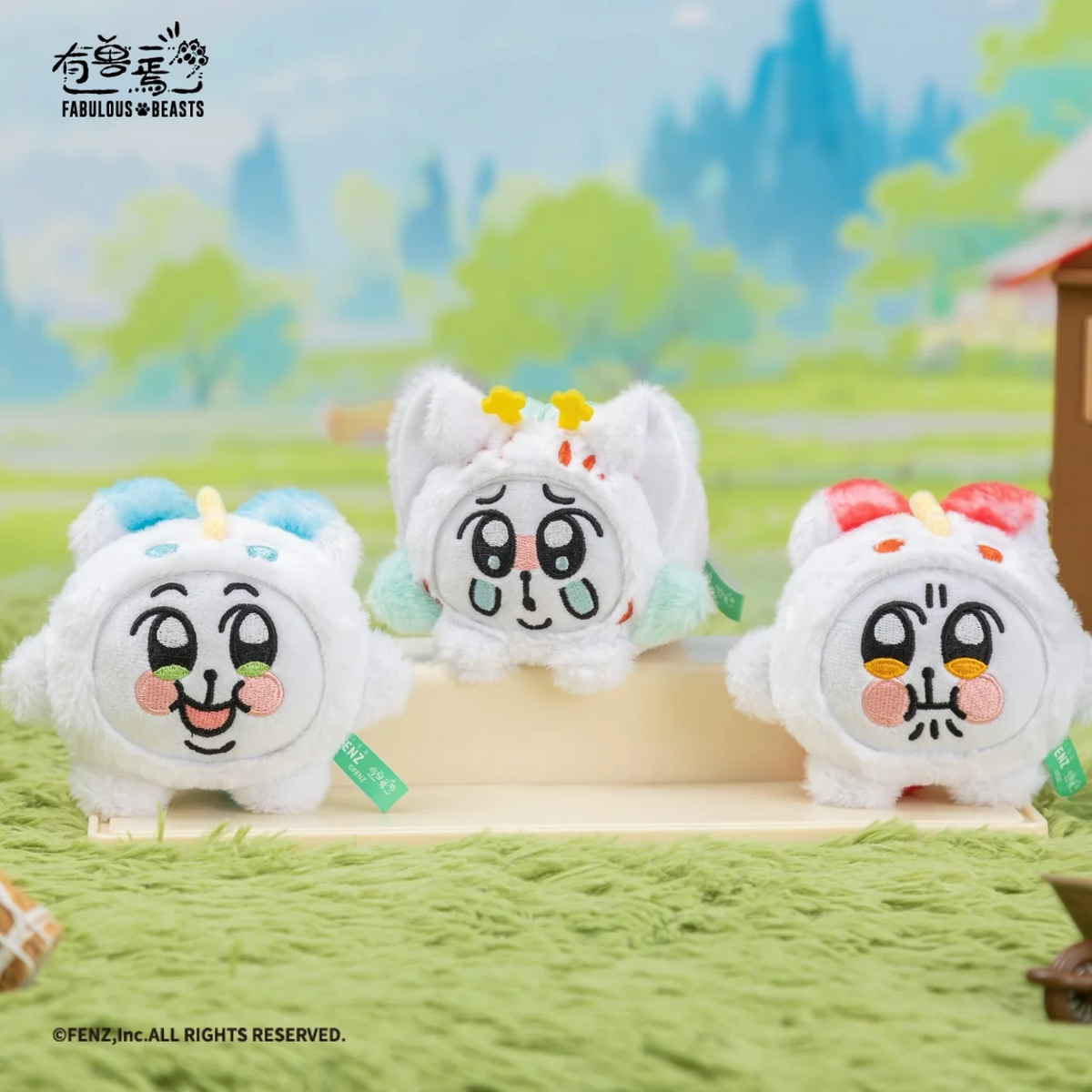 FABULOUS BEASTS X CHIMITAN Furryland Series Plush Blind Box