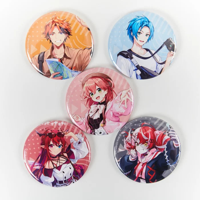 HOLOLIVE MEET TRADABLE TIN BADGES