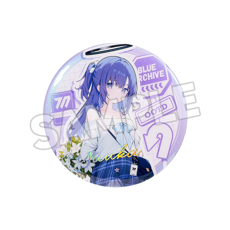 Blue Archive Holiday Saunter Series 75mm Badge (YUUKA)