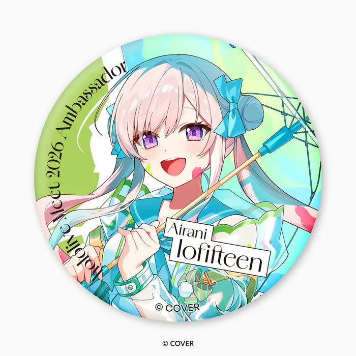 hololive Meet 2026 Holographic Tin Badge
