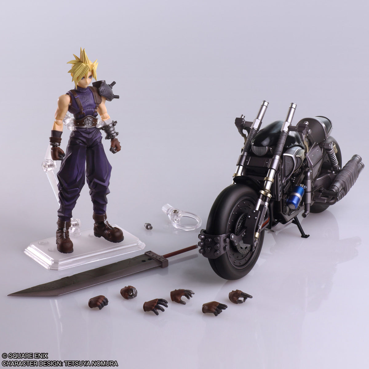 FINAL FANTASY VII BRING ARTS CLOUD STRIFE ＆ HARDY-DAYTONA