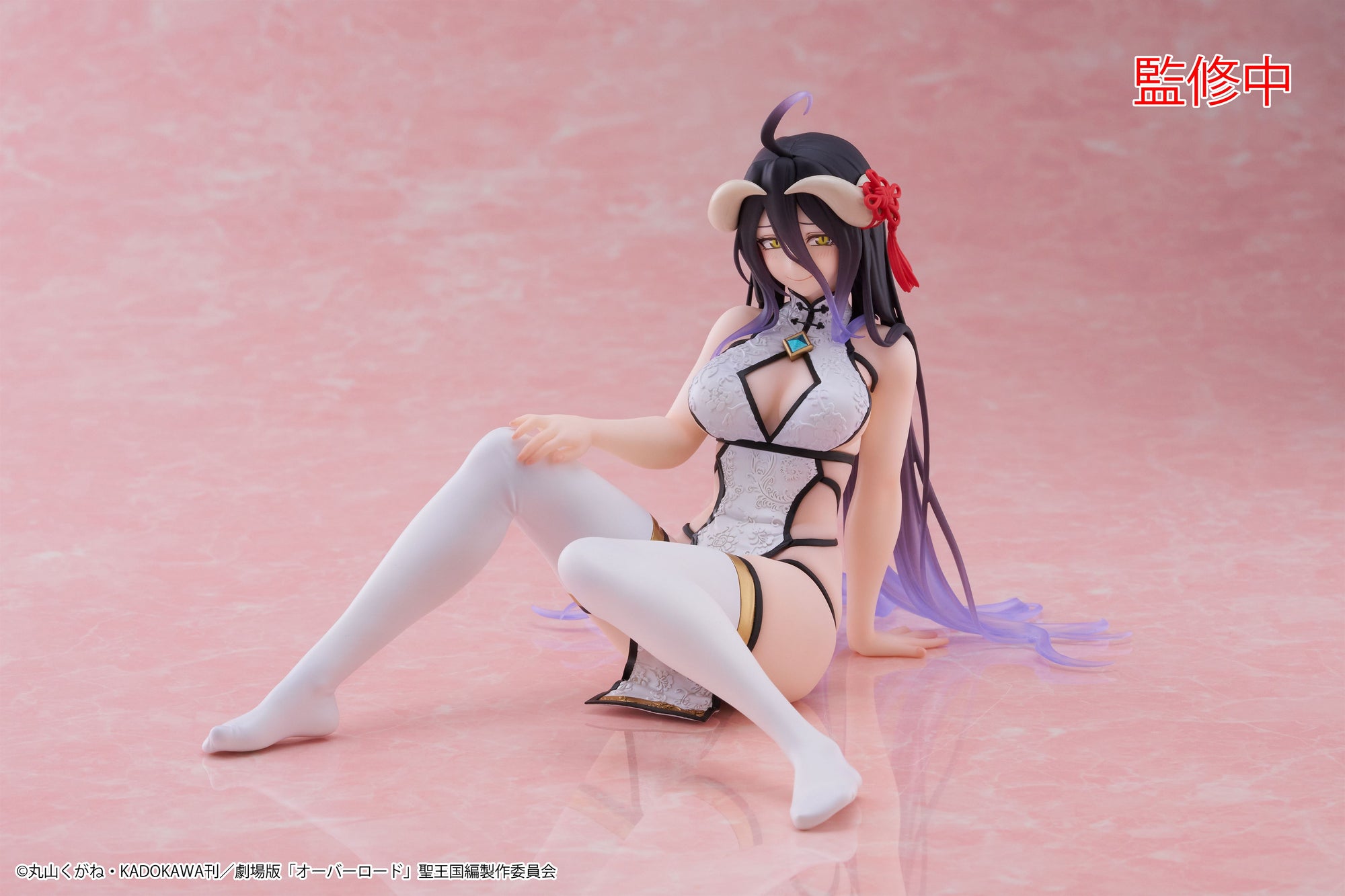 Overlord Desktop Cute Figure Albedo (Chinese Dress Ver)