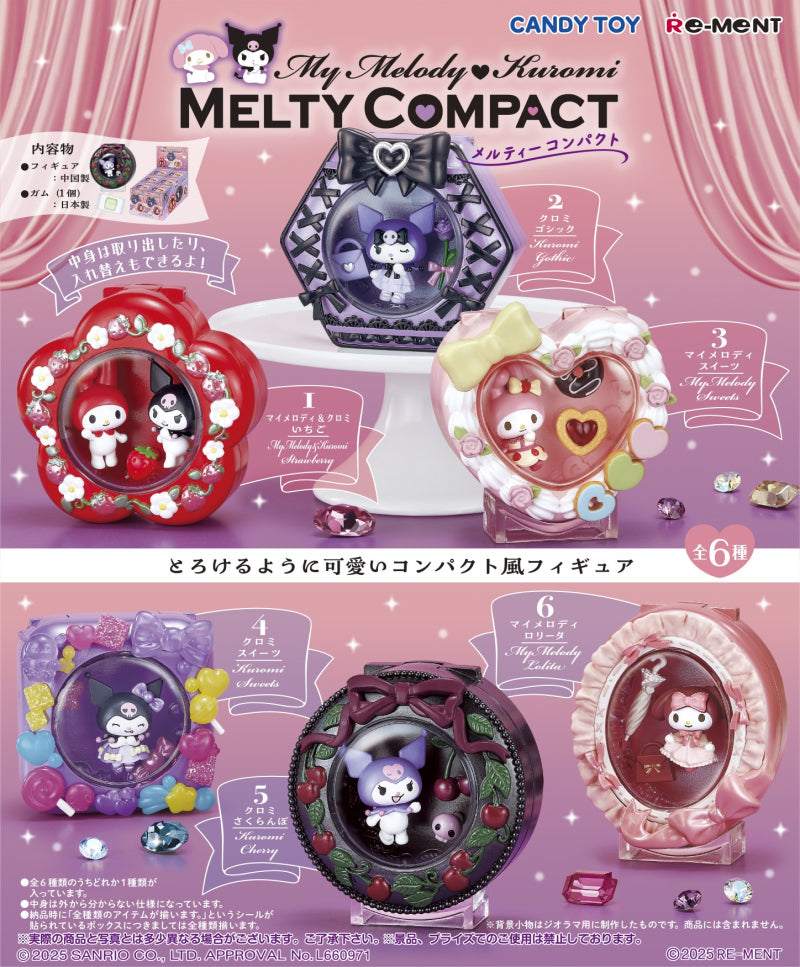 My Melody ♡ Kuromi MELTY COMPACT