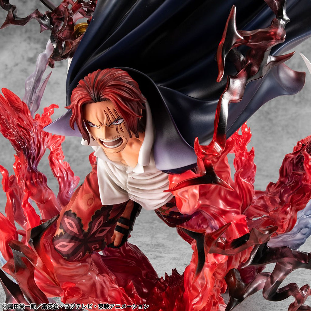 PORTRAIT.OF.PIRATES ONE PIECE SA-MAXIMUM Leader of Red Hair Pirates Red-Haired Shanks Kamusari
