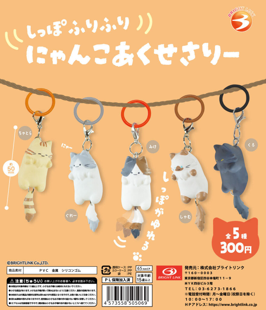 CP3179 Tail wagging kitty sign charm