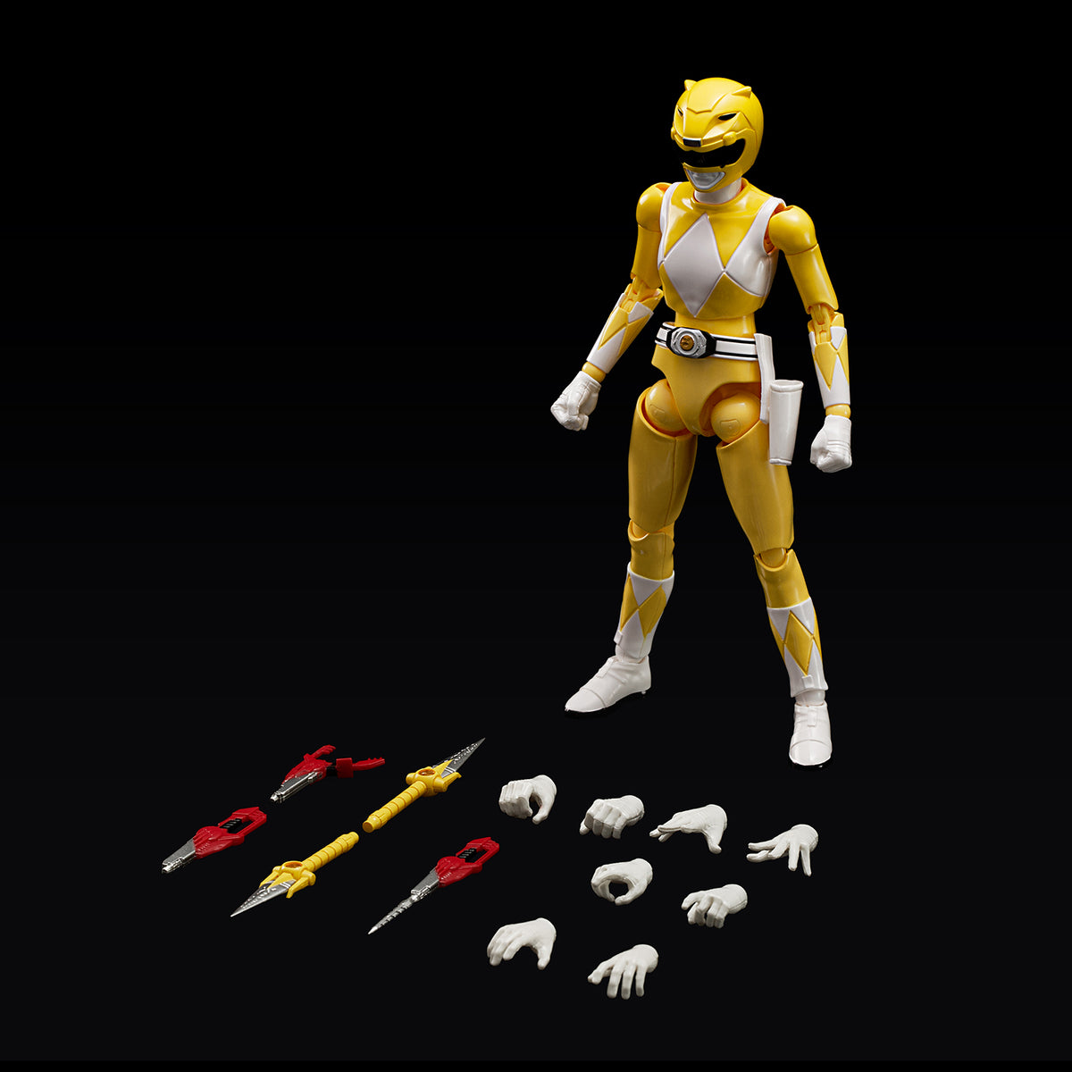 The Mighty Morphin Power Rangers Furai Action Power Rangers Yellow Ranger