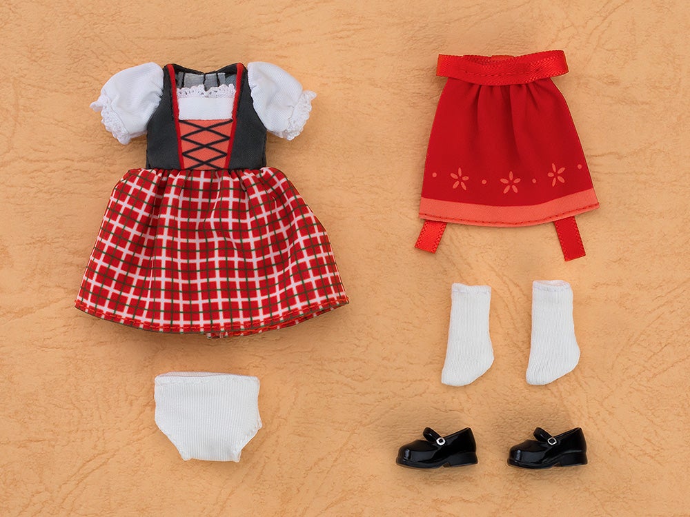 Nendoroid Doll Outfit Set : World Tour Germany Girl (Red)