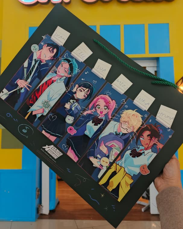 Alien Stage Anakt Art High School Series Paper Bags