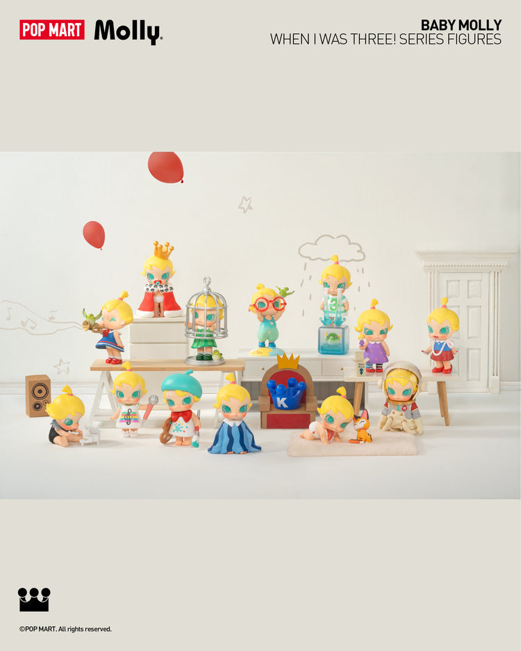 Baby Molly When I was Three! Series Figures