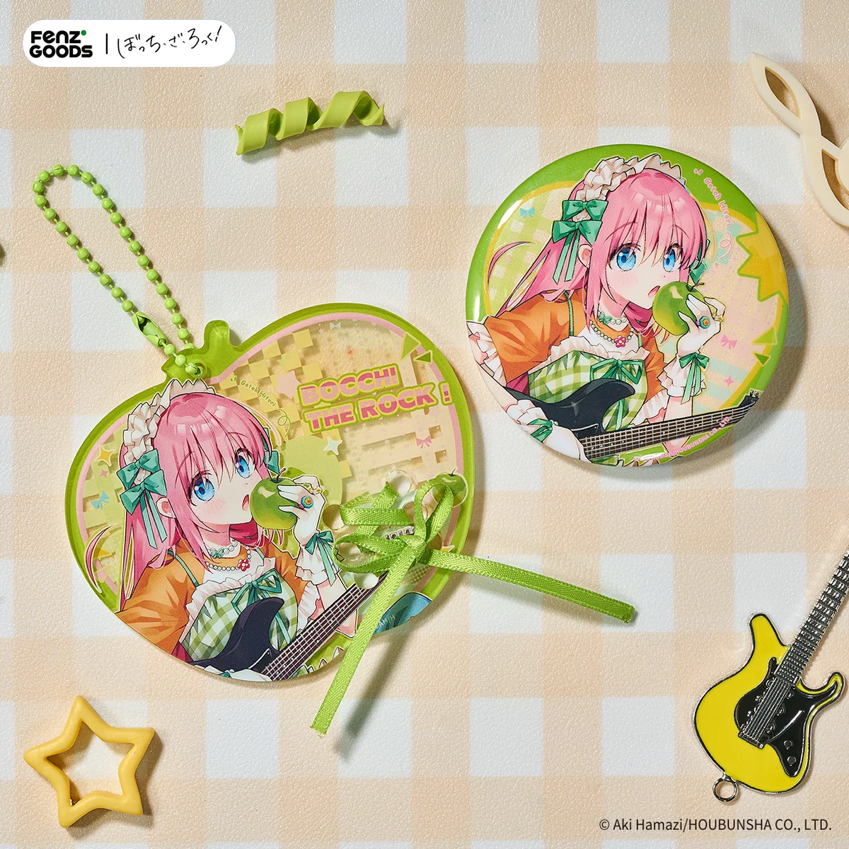 BOCCHI THE ROCK! - Magazine Classic Series - Badge &amp; Acrylic Charm