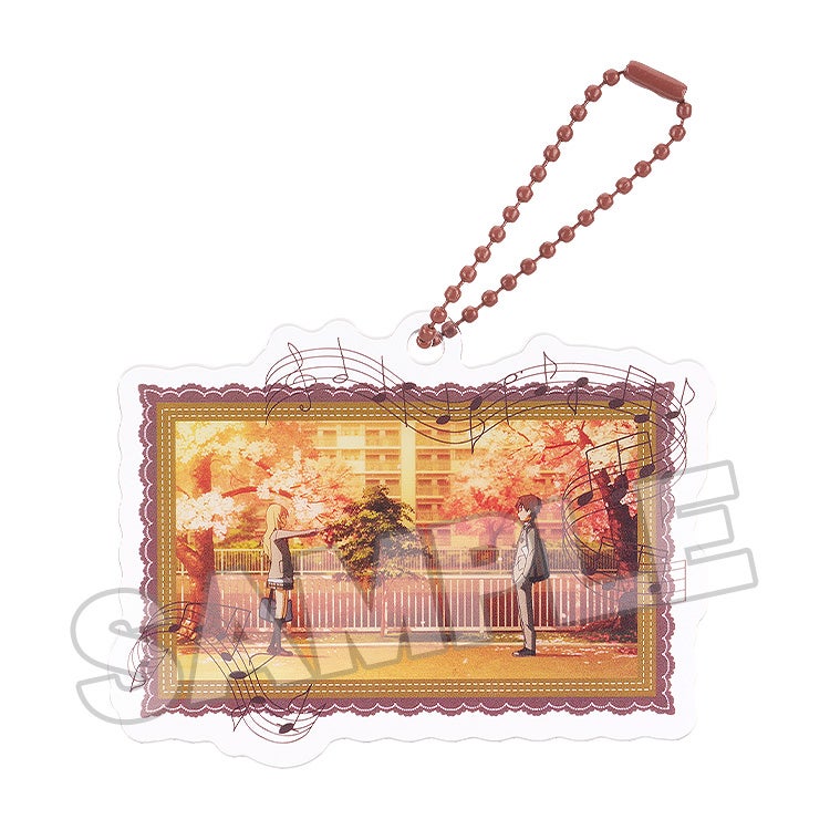 Your Lie in April Anime Scene Acrylic Keychain