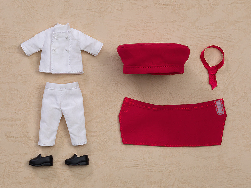 Nendoroid Doll Work Outfit Set : Pastry Chef (Red)