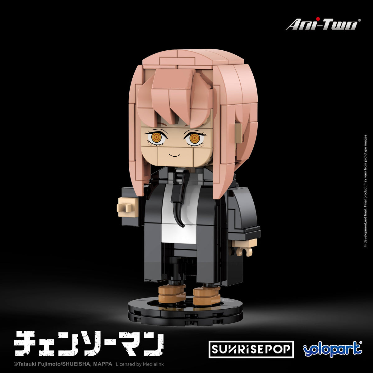 Chainsaw Man Big Head Bricks