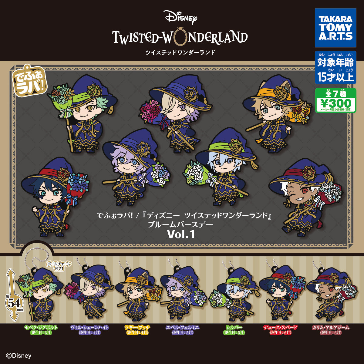 CP3288	DefoLava! Disney Twisted Wonderland Bloom Birthday Vol. 1