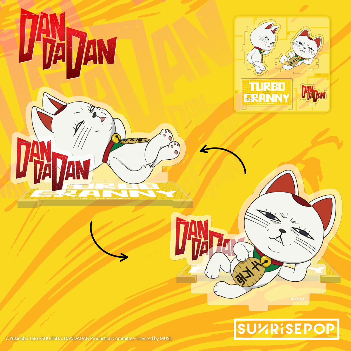 DAN DA DAN Acrylic Standee 03 Turbo Granny