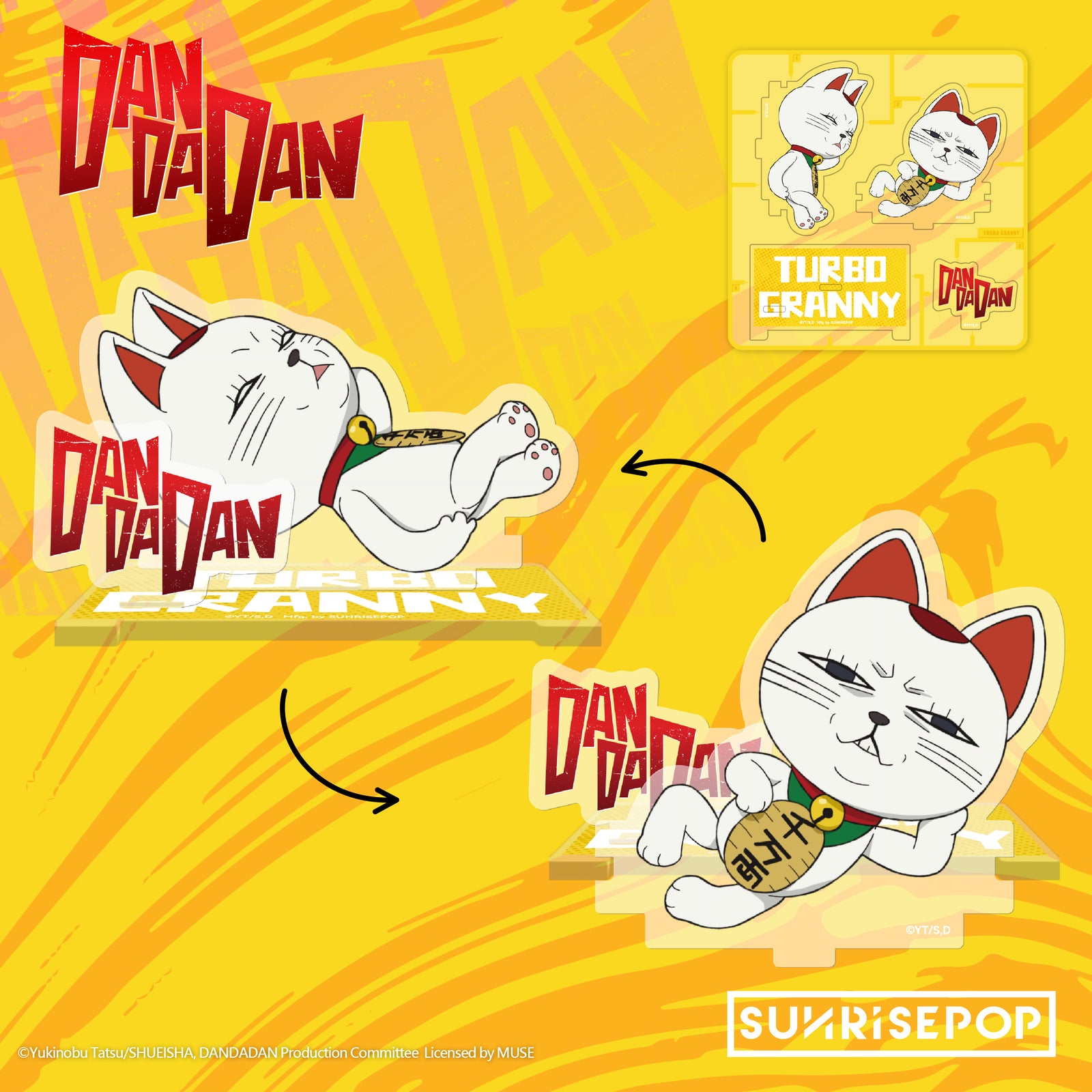 DAN DA DAN Acrylic Standee 03 Turbo Granny