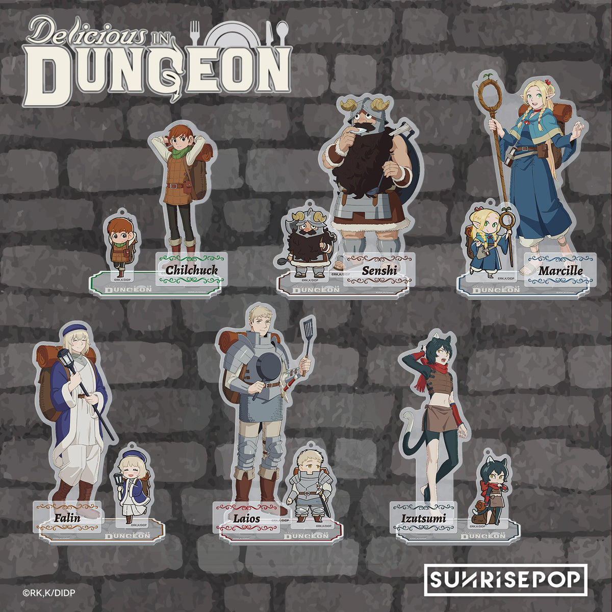 Delicious in Dungeon Acrylic Standee 01