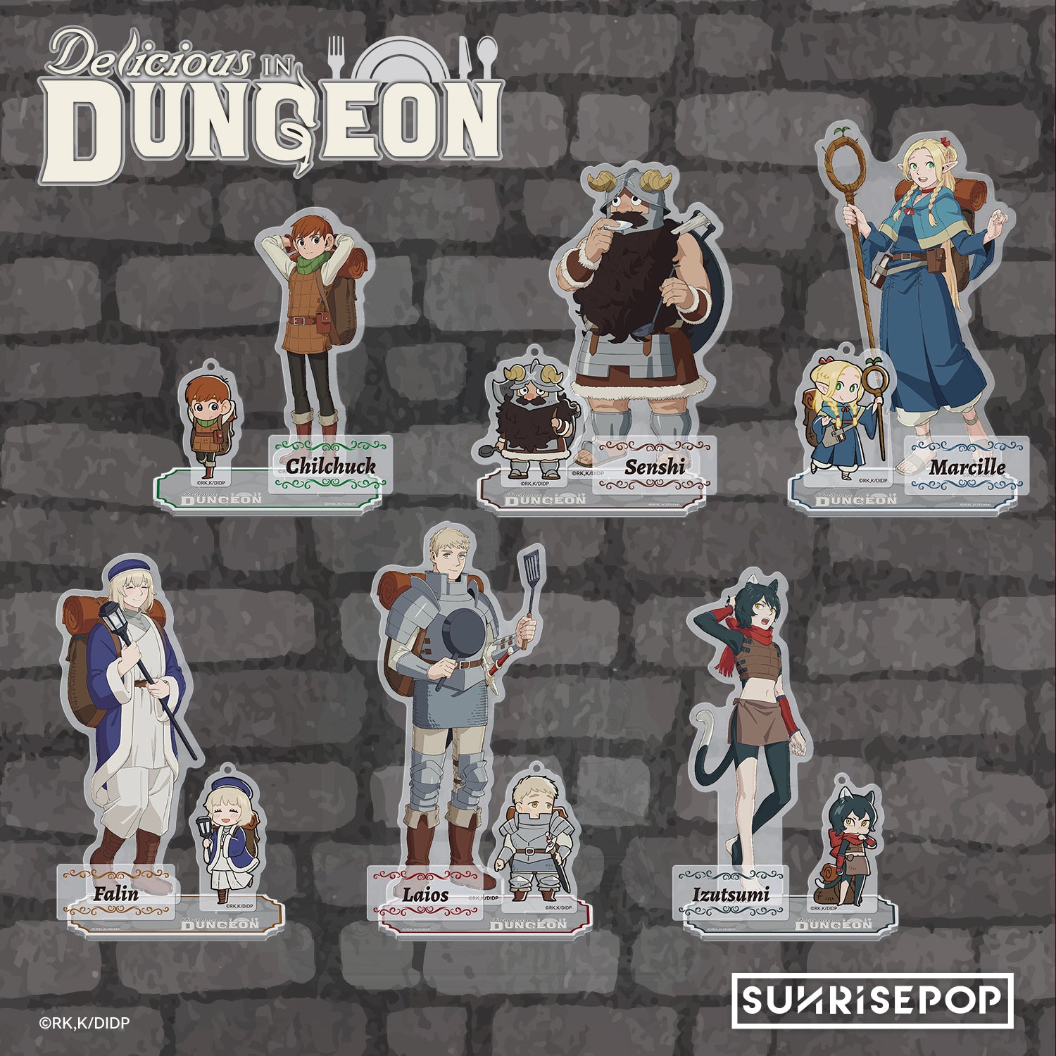 Delicious in Dungeon Acrylic Standee 01