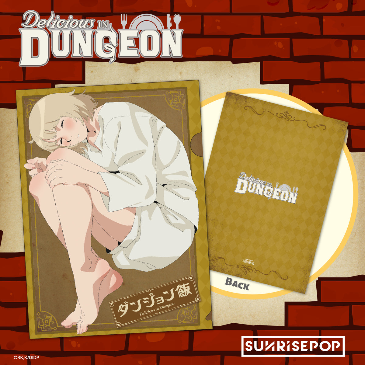 Delicious in Dungeon A4 Folder
