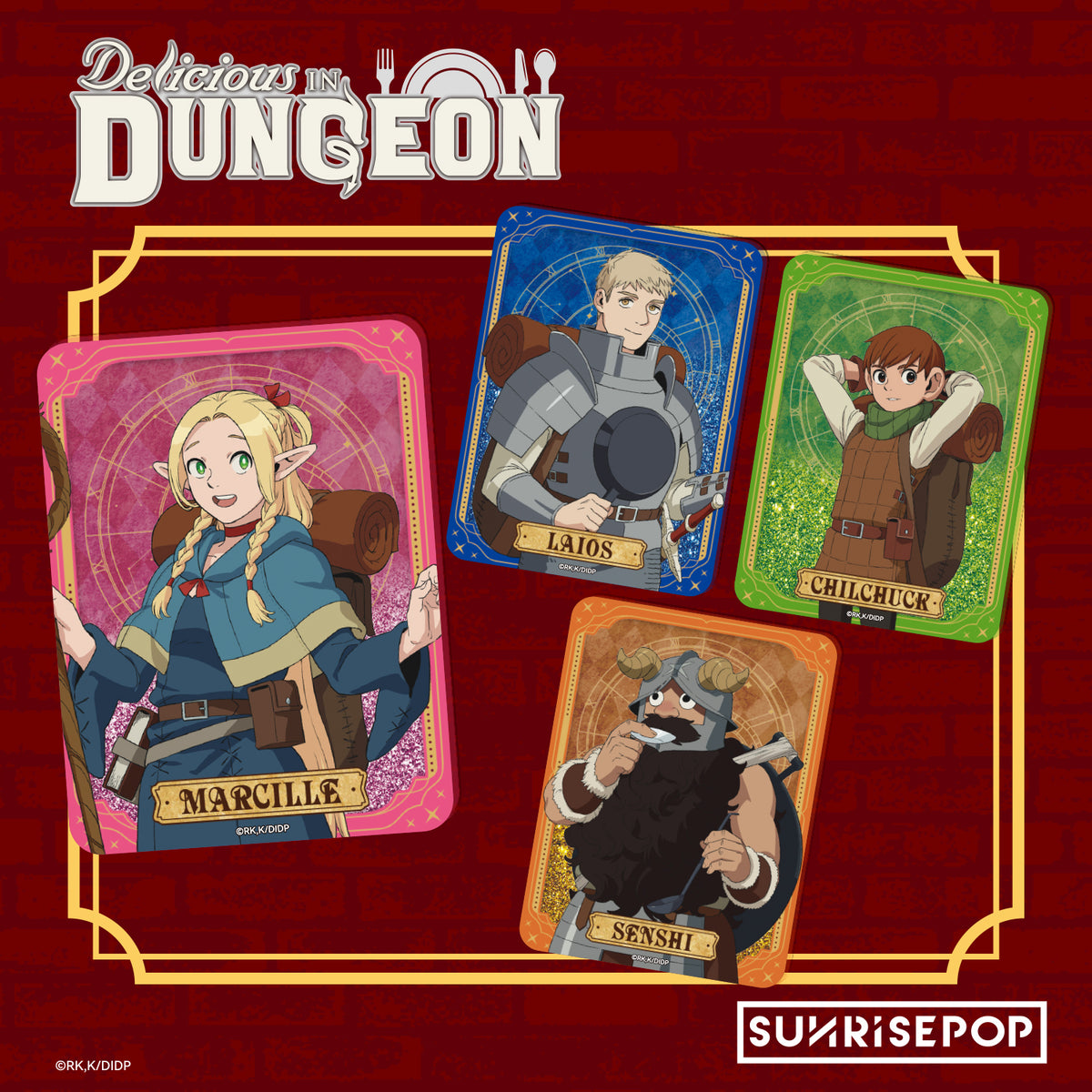 Delicious in Dungeon Acrylic Block
