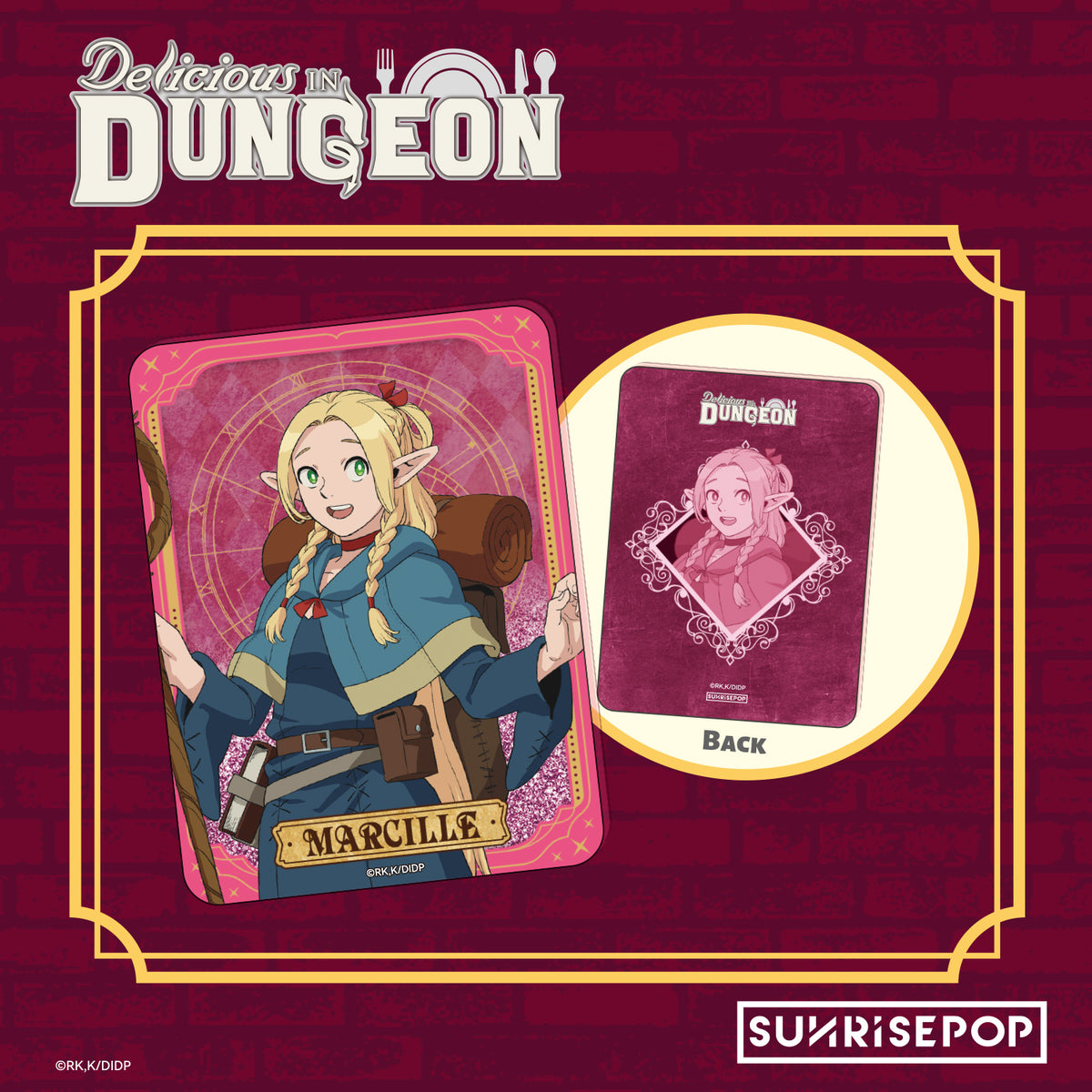 Delicious in Dungeon Acrylic Block