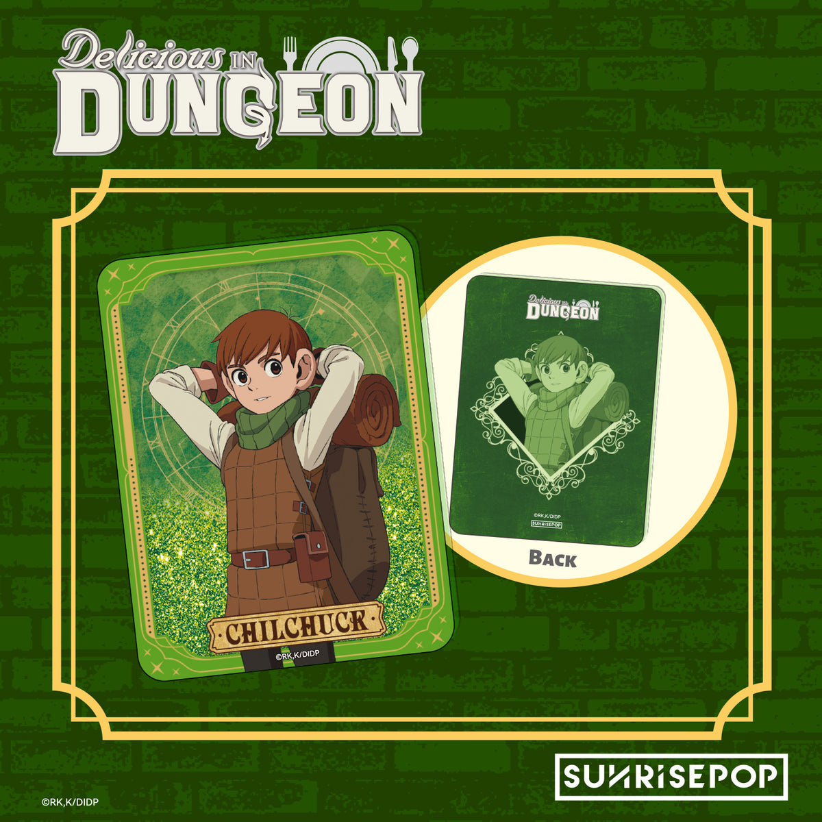 Delicious in Dungeon Acrylic Block