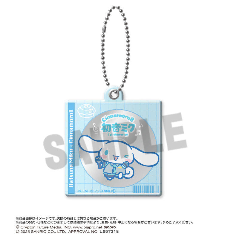 Hatsune Miku x Cinnamoroll Slide Mirror