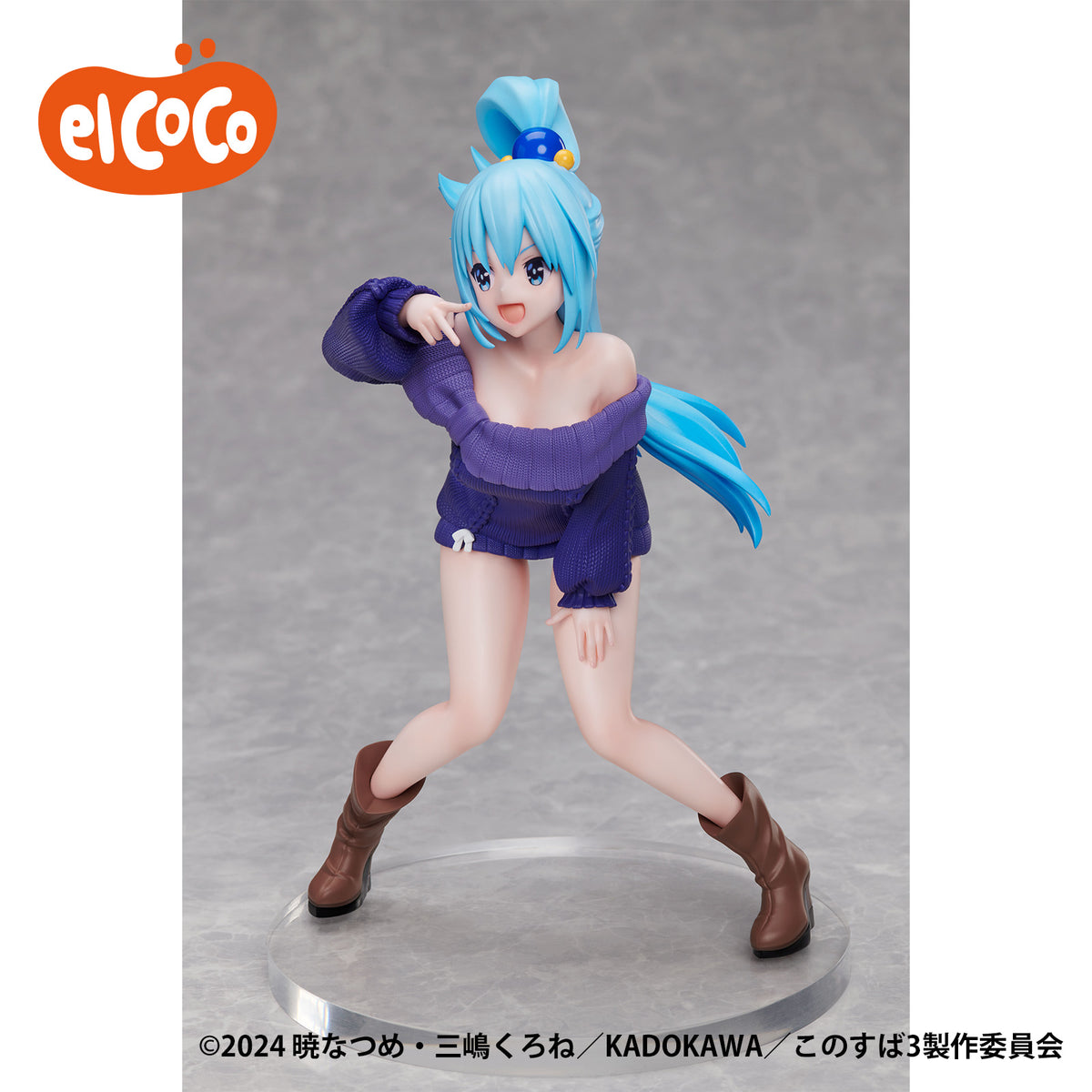 KONOSUBA - God&#39;s Blessing on This Wonderful World ! 3 Aqua 1/7 Scale Figure