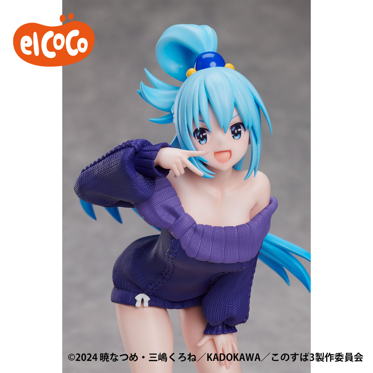 KONOSUBA - God&#39;s Blessing on This Wonderful World ! 3 Aqua 1/7 Scale Figure
