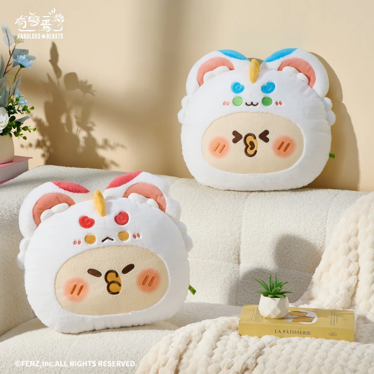 FABULOUS BEASTS × Parrot BEBE - Plush Cushion