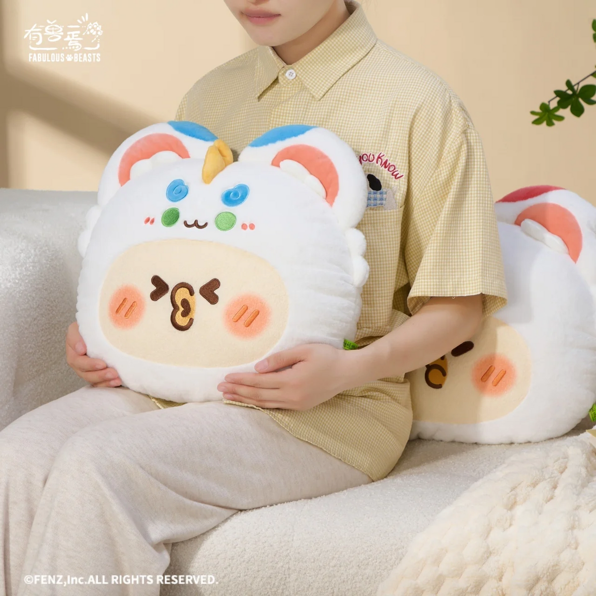 FABULOUS BEASTS × Parrot BEBE - Plush Cushion