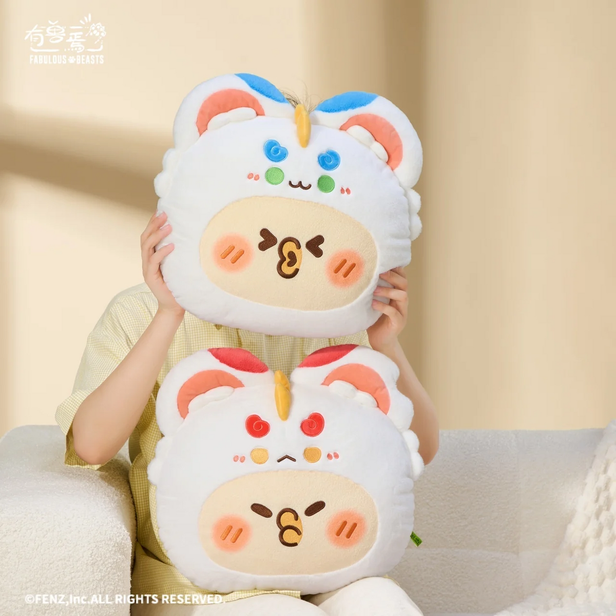 FABULOUS BEASTS × Parrot BEBE - Plush Cushion