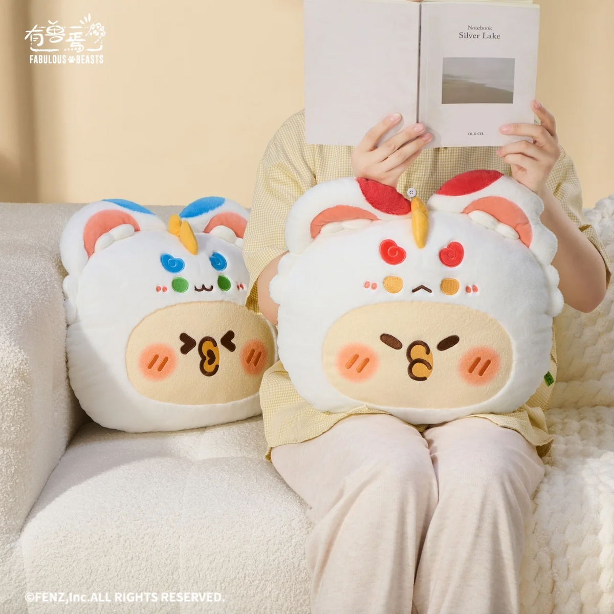 FABULOUS BEASTS × Parrot BEBE - Plush Cushion