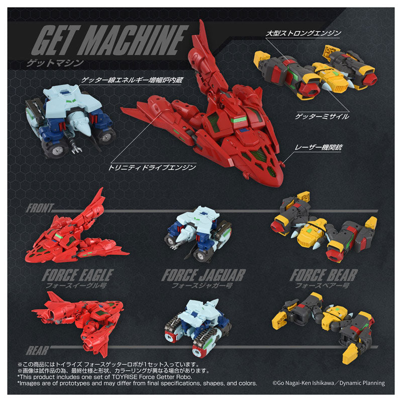 TOYRISE Force Getter Robo