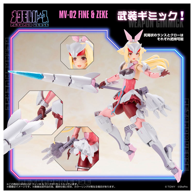 Takara Tomy x Kotobukiya MV-02 FINE &amp; ZEKE